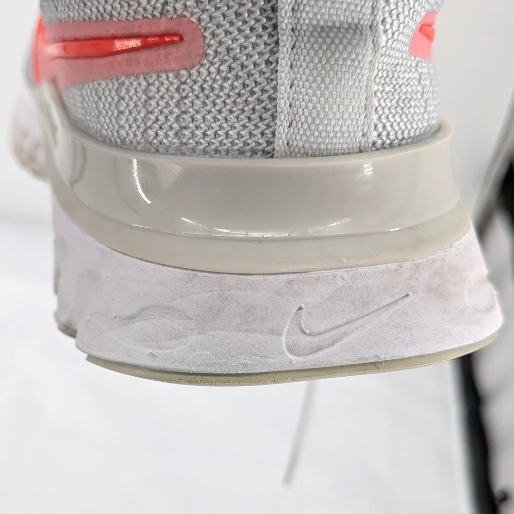 Athleisure Running Nike React Infinity Flyknit Gray Coral Trainers 7.5‎